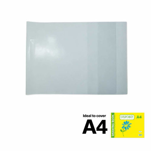 Picture of EXERCISE BOOK COVER A4 TRANSPARENT LANDSCAPE